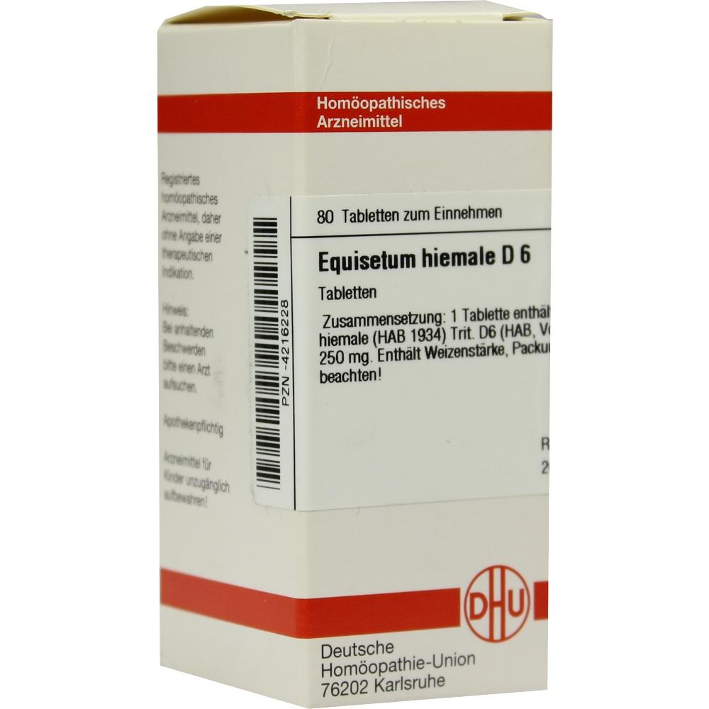 EQUISETUM HIEMALE D 6 Tabletten