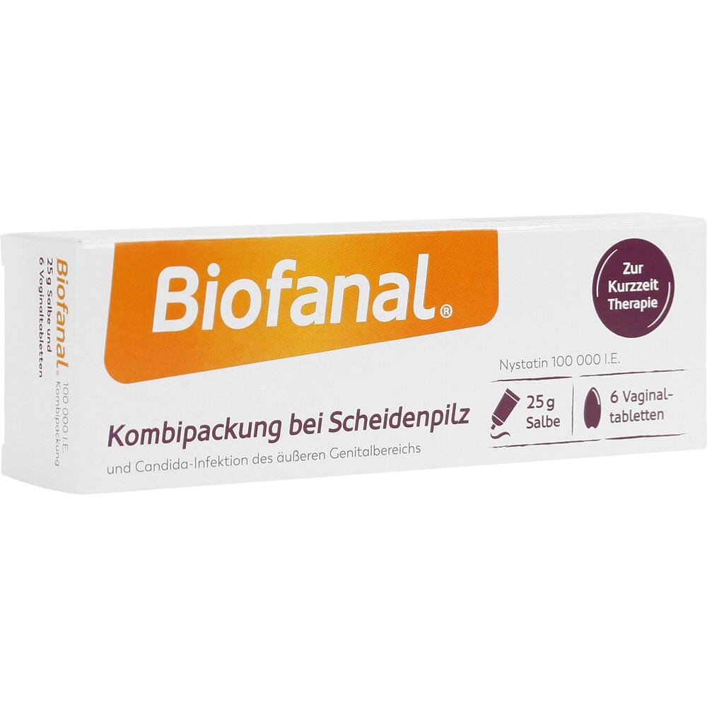 BIOFANAL Kombipackung b.Scheidenpilz Vagtab.+Salbe