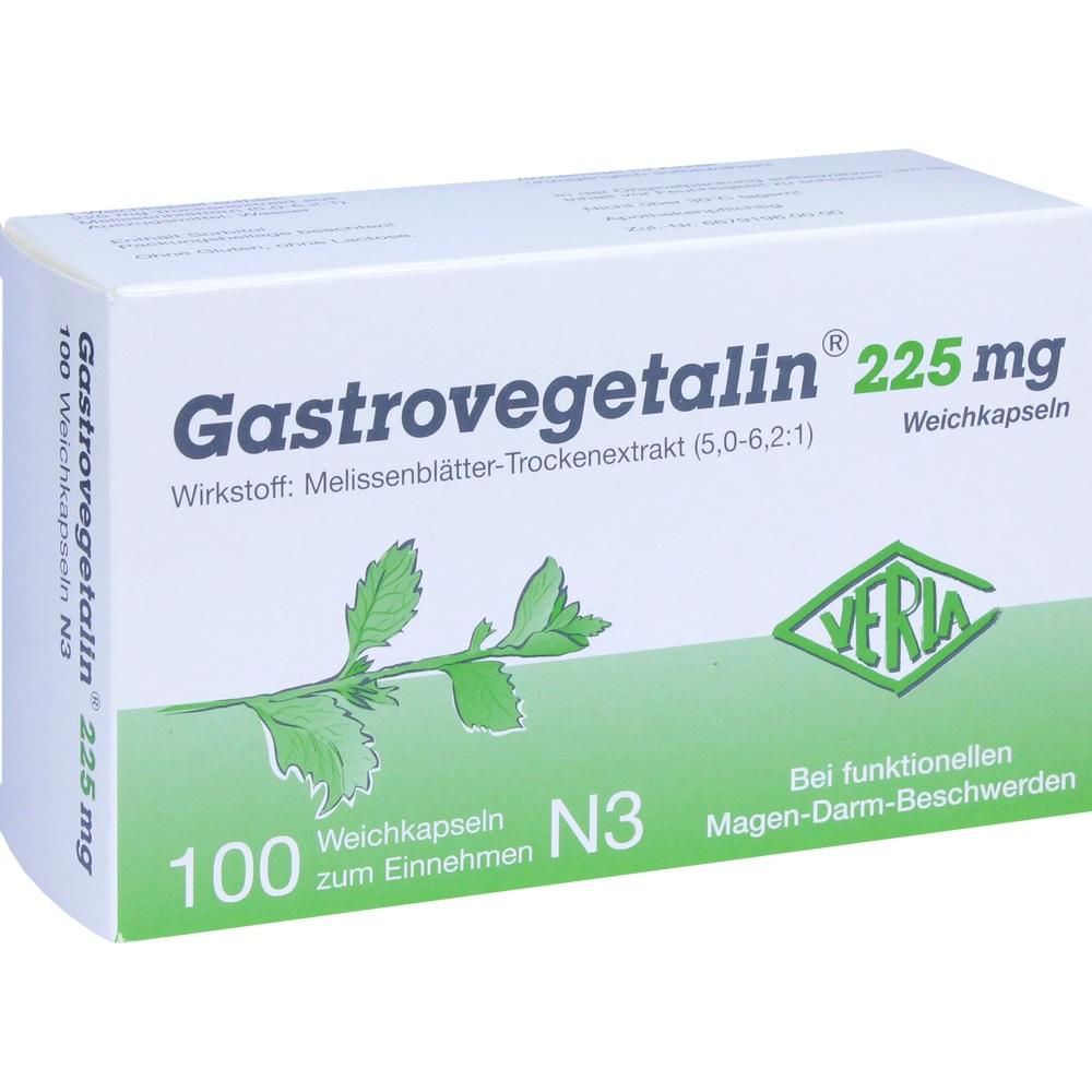 GASTROVEGETALIN 225 mg Weichkapseln