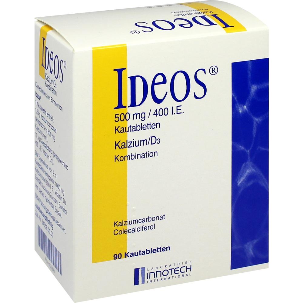 IDEOS 500 mg/400 I.E. Kautabletten