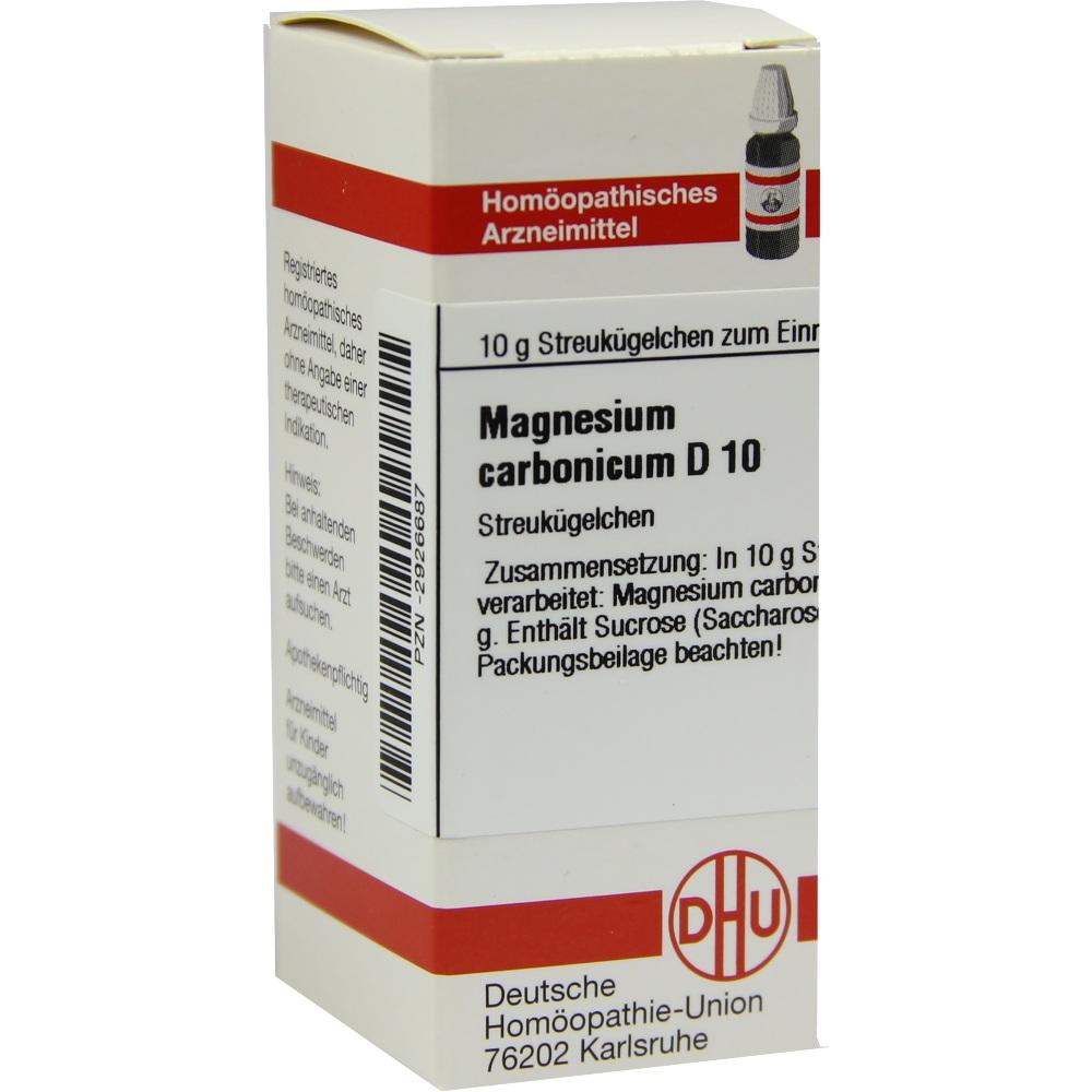 MAGNESIUM CARBONICUM D 10 Globuli