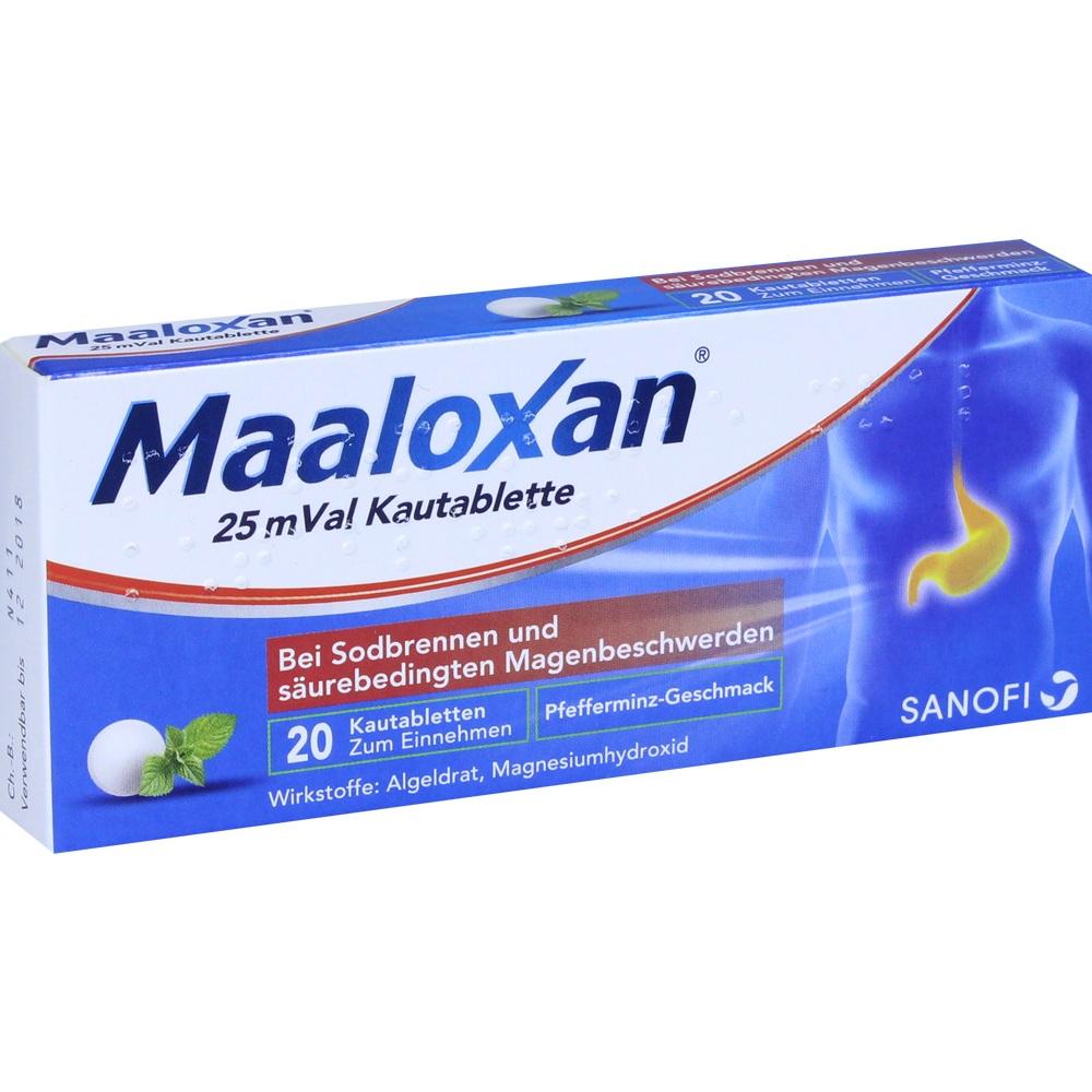 MAALOXAN 25 mVal Kautabletten