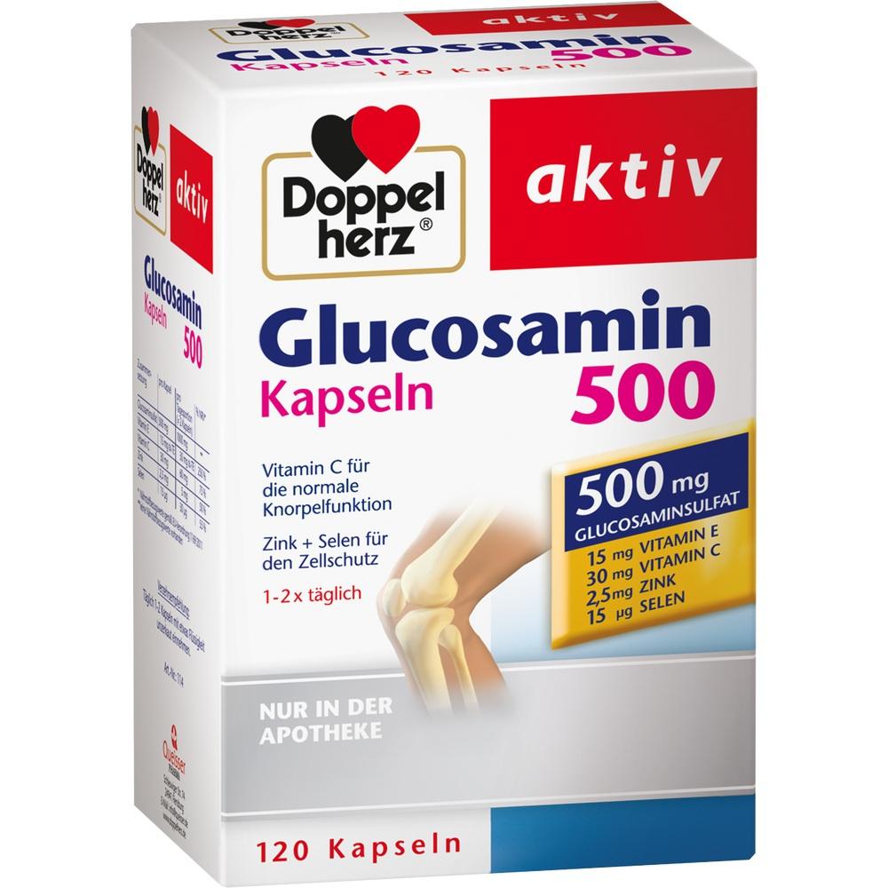 DOPPELHERZ Glucosamin 500 Kapseln