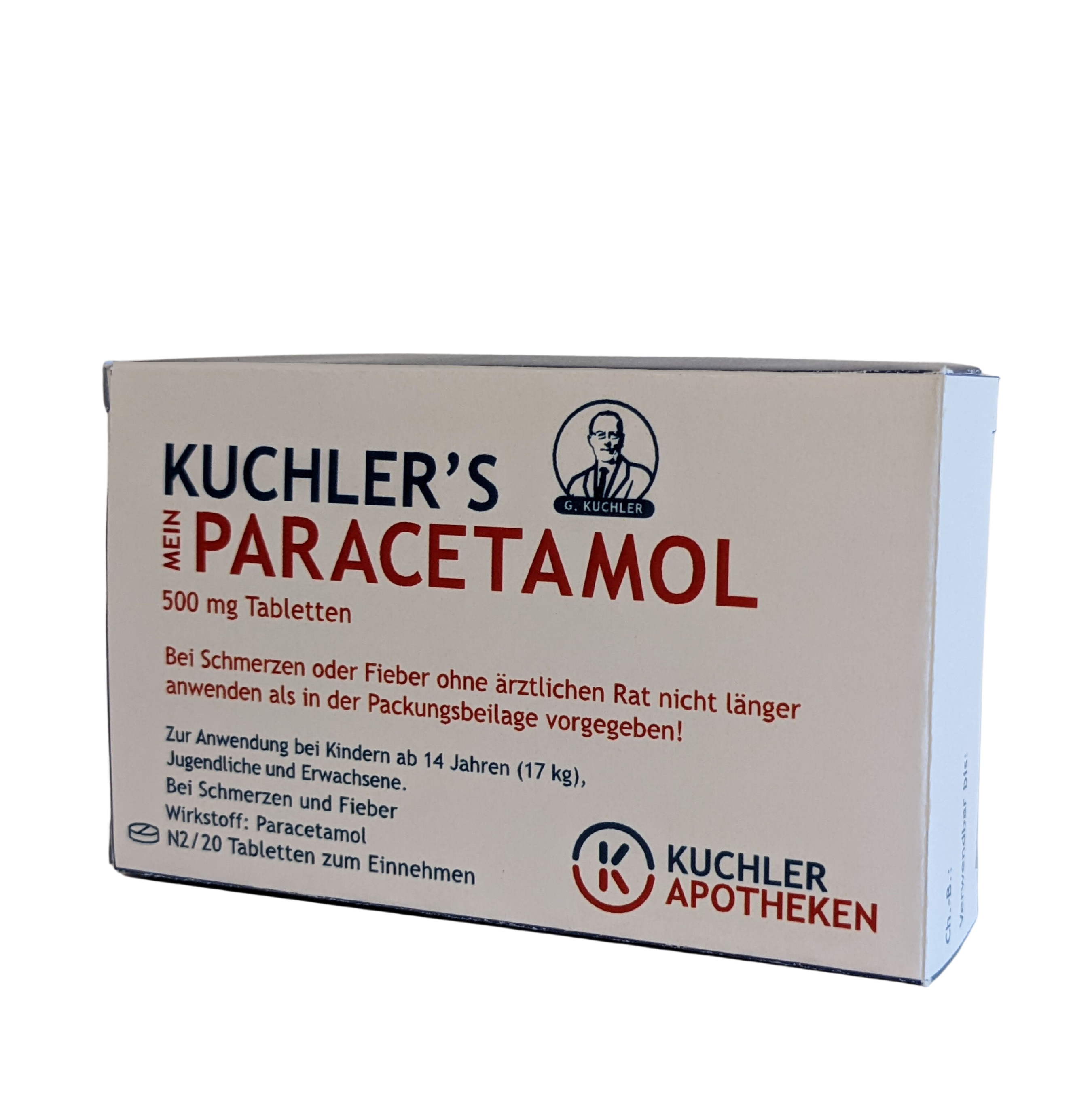 Kuchlers MEIN PARACETAMOL 500 mg Tabletten