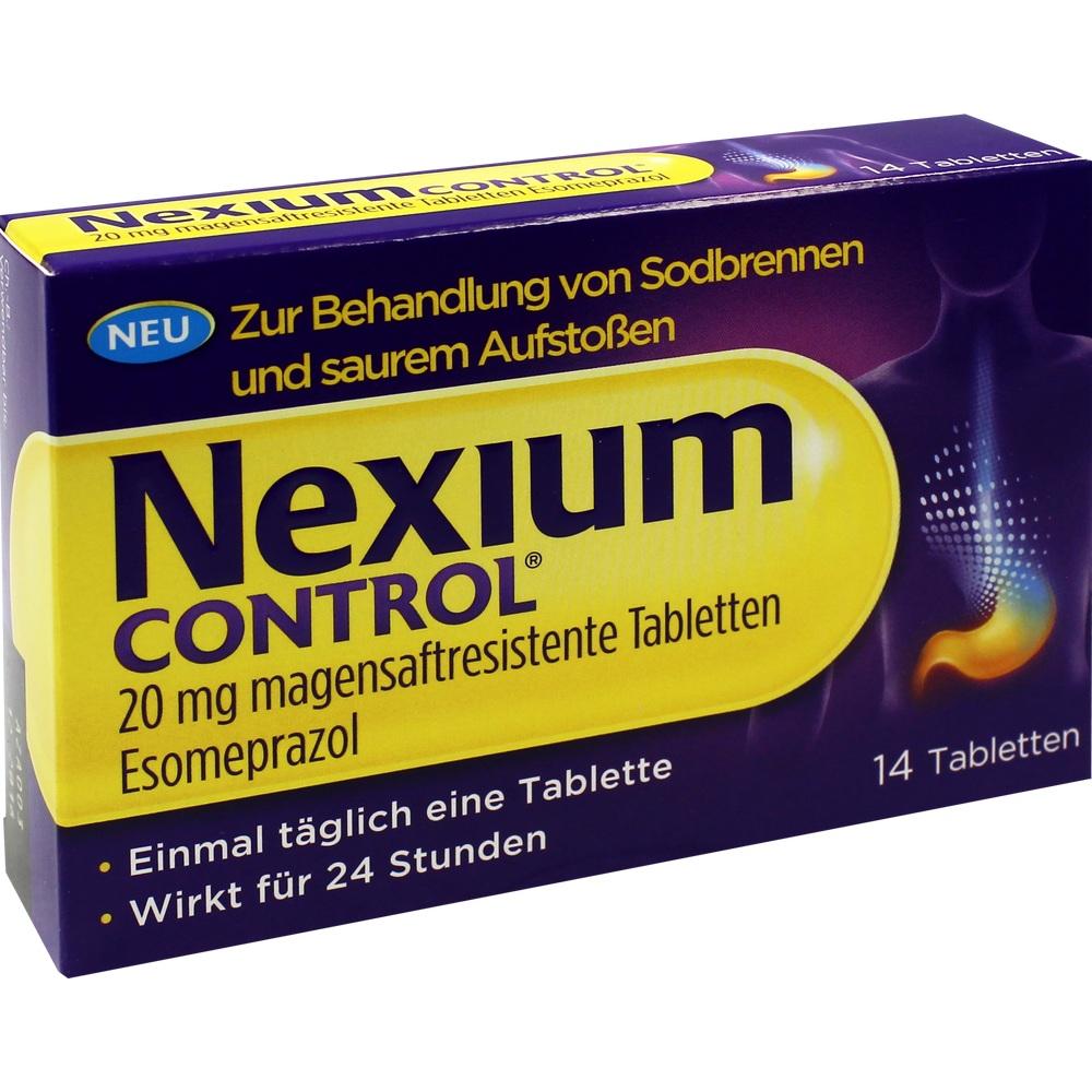 NEXIUM Control 20 mg magensaftresistente Tabletten