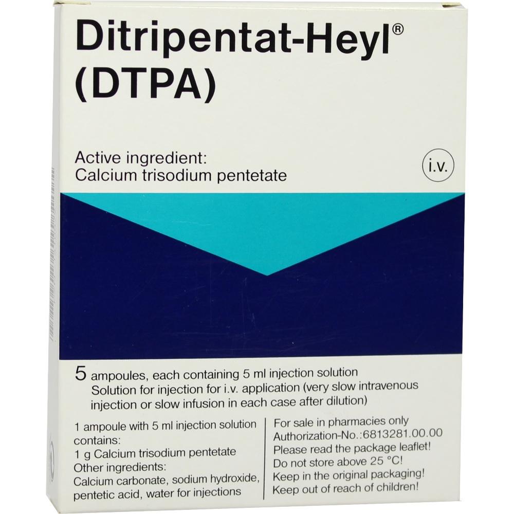 DITRIPENTAT-Heyl Injektionslösung Ampullen