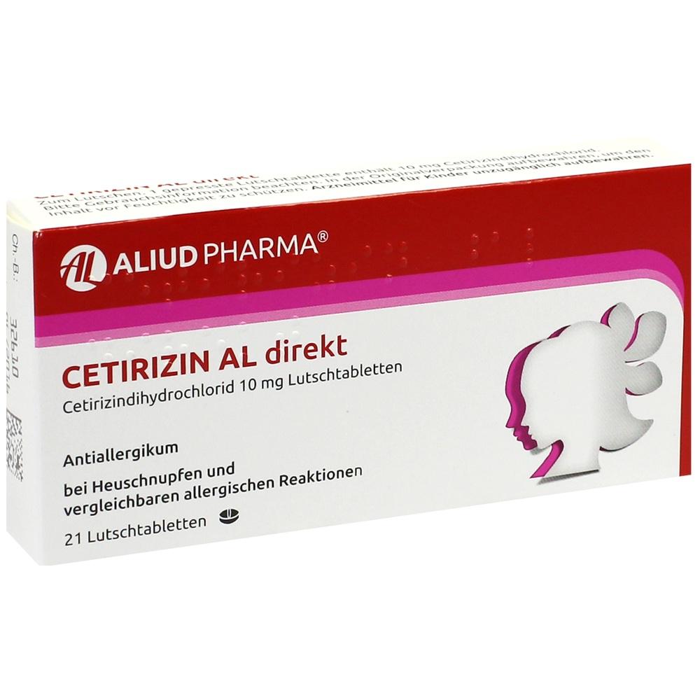 CETIRIZIN AL direkt Lutschtabletten