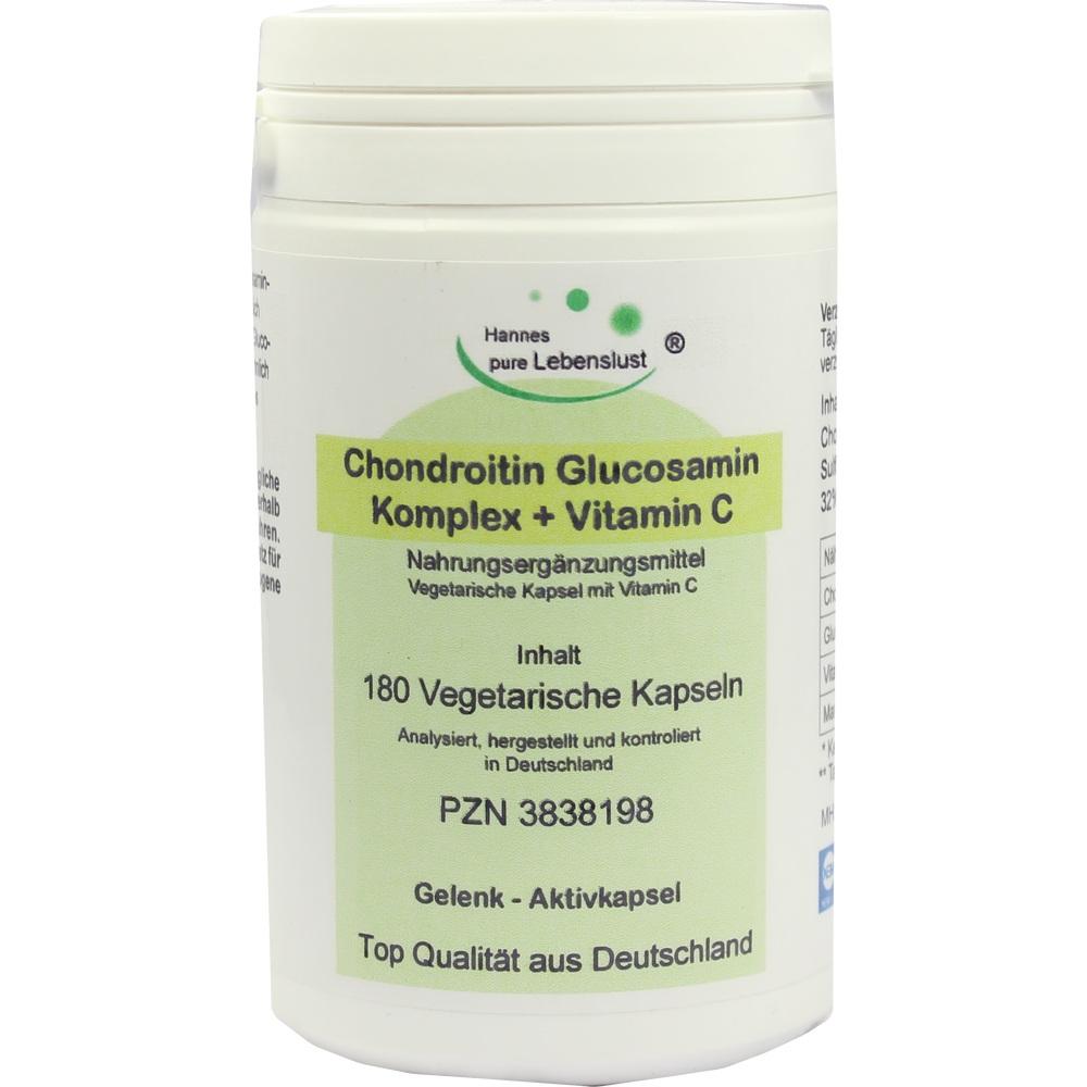 CHONDROITIN GLUCOSAMIN+C Komplex Vegi Kapseln
