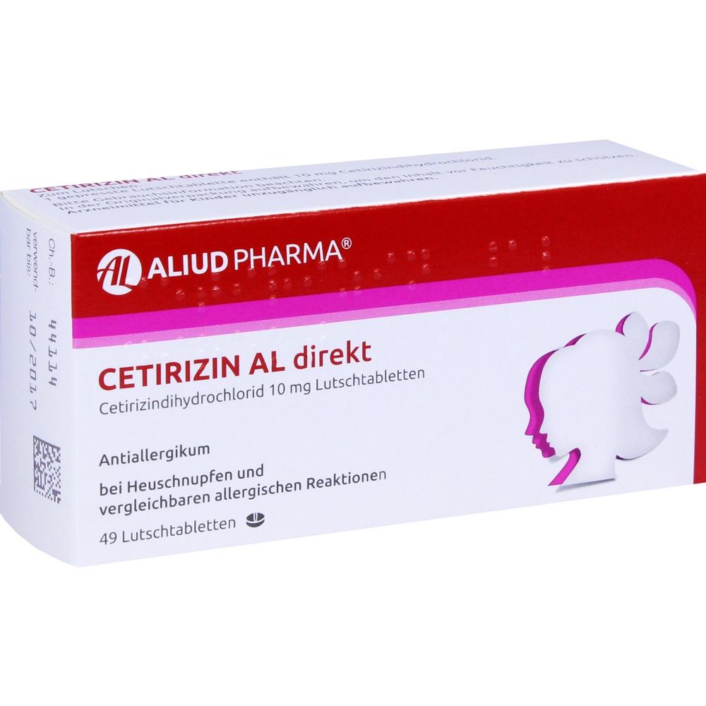 CETIRIZIN AL direkt Lutschtabletten