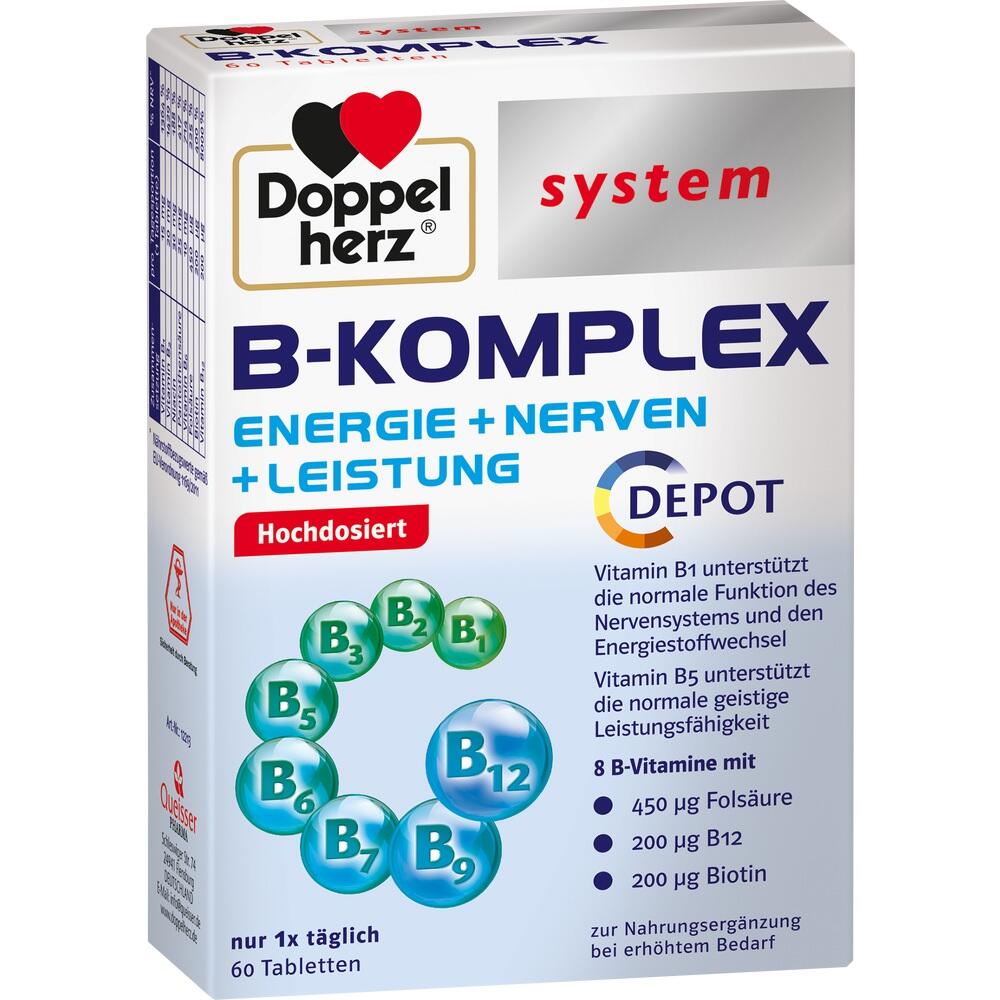 DOPPELHERZ B-Komplex System Tabletten | 16226752